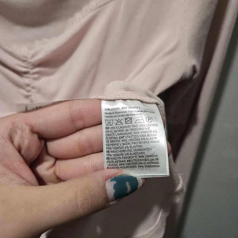 Long Sleeve Pink Shirt - Picture 3 of 4